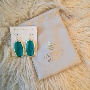 ❌SOLD❌ Kendra Scott Ella Drop Earrings London Blue